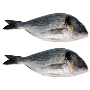 Sea Bream Scaled and Gutted 2 x 400g